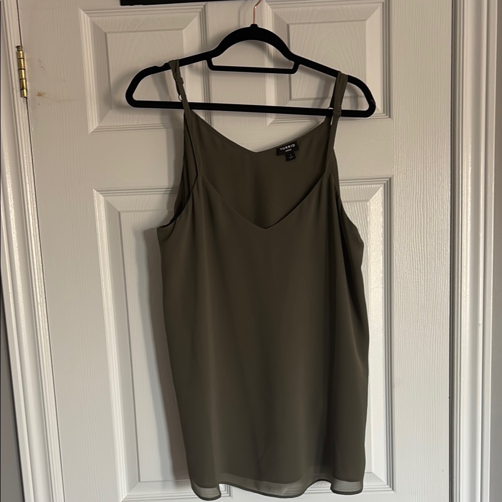 TORRID SIZE 1 Olive Green TANK